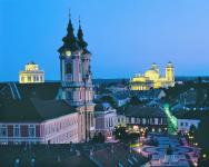 Centre of Eger - panoramic view - Hunguest Hotel Flora